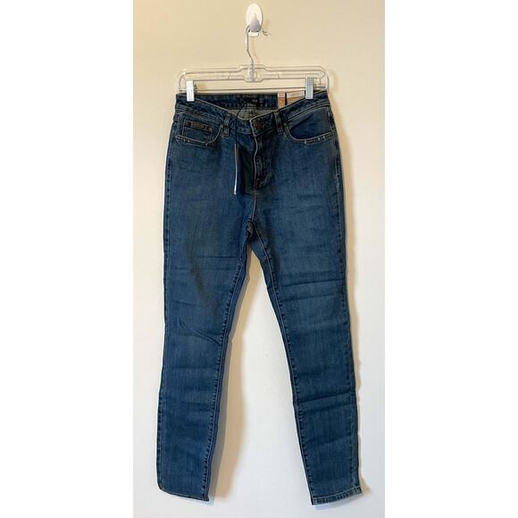 Prana High Rise Skinny Denim Jeans Light Wash Blue Size 10 NEW - Picture 3 of 10